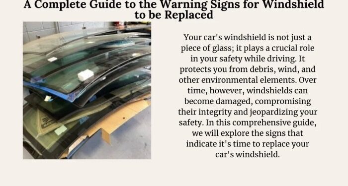 PPT - A Complete Guide to the Warning Signs for Windshield to be ...